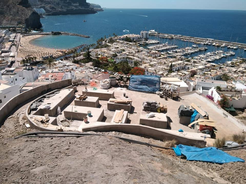 Actuación en el Barrio de Los Riscos de Playa de Mogán