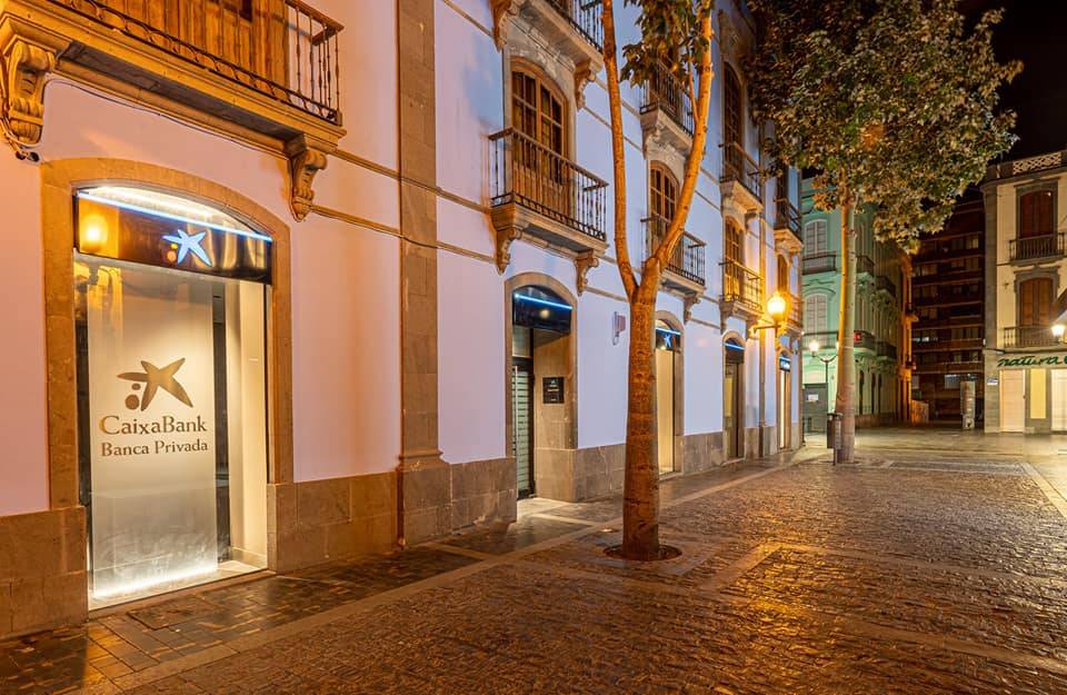 Finalizada la reforma de CaixaBank Banca Privada en Triana. Gran Canaria.