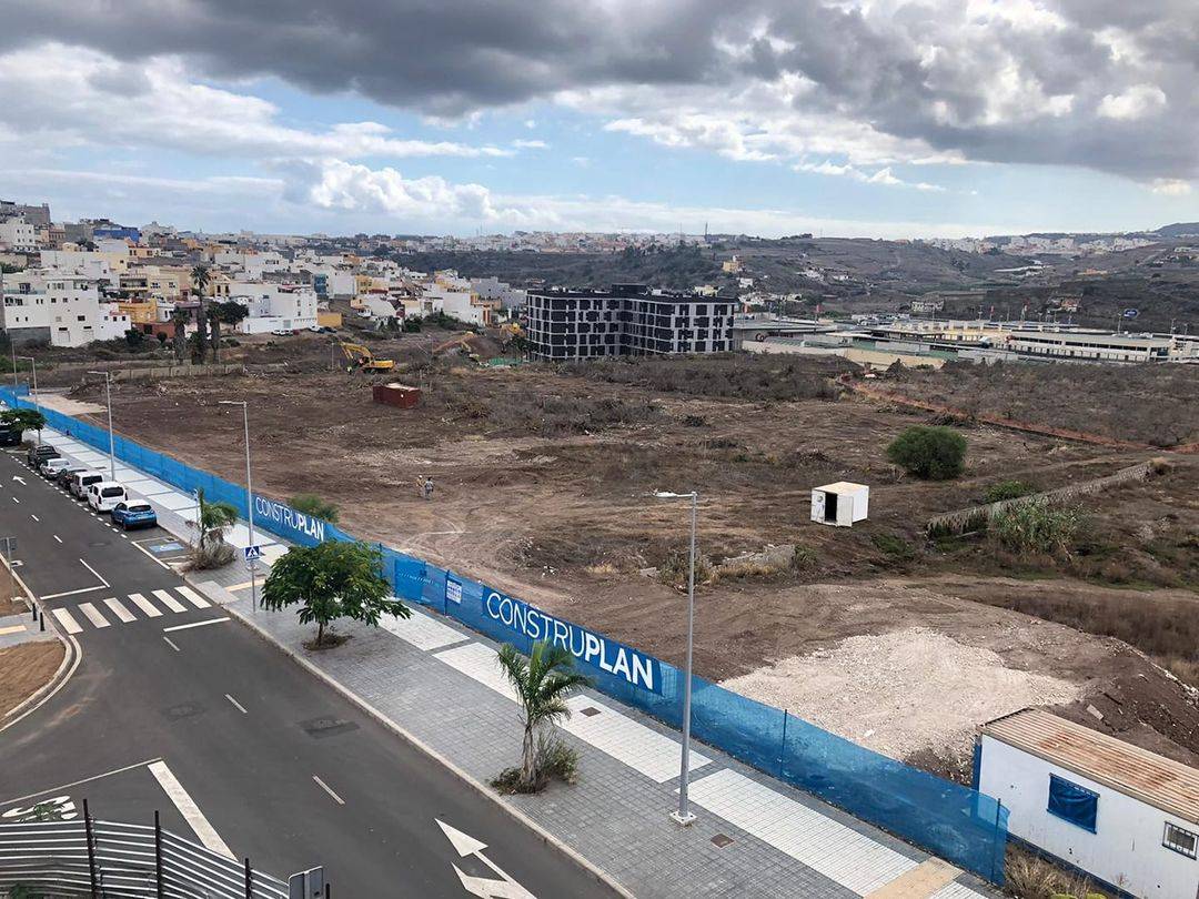 Comenzamos el Edificio  de 76 viviendas VP del ARRU de Tamaraceite.